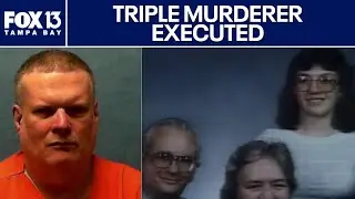 Florida man executed for 3 murders after decades on death row