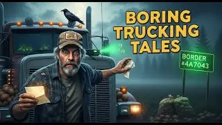 Trucking Tales: Haunted Potato Haul Across Upstate NY Border (ASMR Sleep Story)