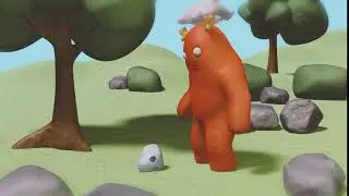 Stop motion style animation - Clay Wendigo