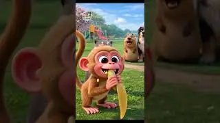 Ops! 😅🍌A lontra jogou o lixo no ch&atilde;o&hellip;Todo mundo escorregou! 💥 #desenhoinfantil #desenhoinfantil
