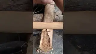 bamboo fire saw #firemaking #bushcraft #creativesurvival #survival
