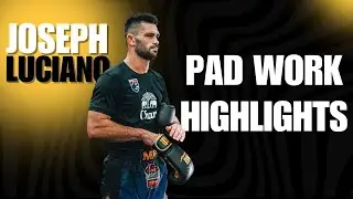 JOSEPH LUCIANO | MUAY THAI PAD WORK | THE RING GYM