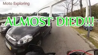 Near Death Experience, Close Call Motorcycle, Police chase (almost crashed) [M.E.]