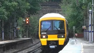 (HD) Rheostatic Class 465 Networker - SE 465906 + 465910 arrive at Elmstead Woods on 2H51. 30.8.17