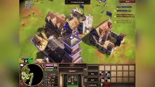 AGE OF EMPIRES III: THE ASIAN DYNASTIES | SKIRMISH FFA | NETHERLANDS vs BRITAIN vs AZTECS