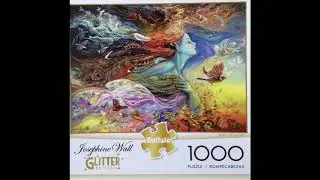 Puzzle Buffalo Spirit of Flight by Josephine Wall 1000 pieces