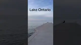 Lake Ontario one of the 5 lakes of North America. In between Canada and state of New York