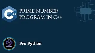 prime number program in c++ | c++ programs | c++ tutorial | learn c++.