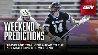 College Lacrosse Weekend Predictions