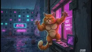 Ночная жизнь кота Рыжко: бит и драйв | Night life of the cat Ryzhko: beat and drive