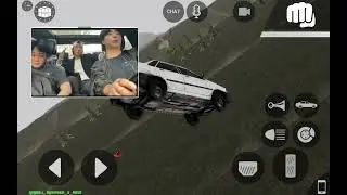 Ultra Realistic Crash Falls Highest Ragdoll Mountain in Reallife (LACO BeamNG Map)