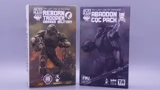 Acid Rain WorldToys alliance Abbadon QCQ Pack & Reborn Trooper 1/18 scale Action Figure