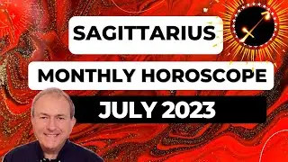 Sagittarius Horoscope July 2023. Tense Energies prepare the way for really big changes.