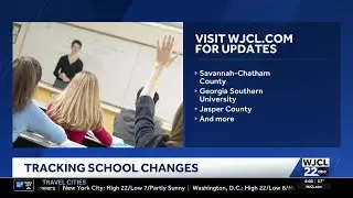 Schools across the Savannah area announce plans ahead of winter storm