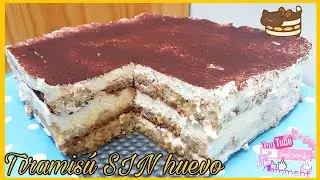 prepara este delicioso Tiramis&uacute; SIN HUEVO | f&aacute;cil y r&aacute;pido | dulceysalado☀️