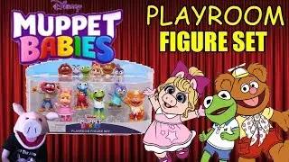 BEAR & WOLF PLAYTIME?? - DISNEY JUNIOR MUPPET BABIES PLAYROOM FIGURES | SamTheHamTV