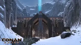 HOW TO BUILD A YMIR TEMPLE [SPEED BUILD] - CONAN EXILES