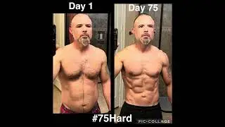 Day 1 Phase 1 - LIVE HARD PROGRAM  #75hard #75hardchallenge #75hardcomplete #fitness