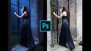 Photoshop Tutorial - Rain Night Effects