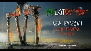 Molotov. 30th Anniversary Tour. 22 de febrero. Ritz Theatre. New Jersey.  NJ