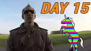 Unicycle & Juggling - Day 15 - One Horn Unicorn