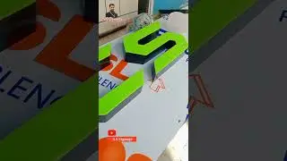 How to make 3d signage||3d Signboard makers||3d signage making tutorial||AA Signage