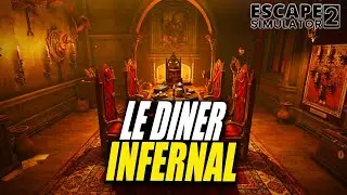 DECOUVERTE d'ESCAPE SIMULATOR 2 ► UN DINER PRESQUE PARFAIT avec SHALLYS