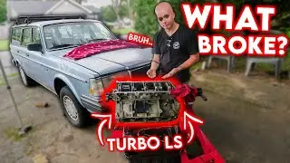 WHAT BROKE On My Sleeper's 700HP Turbo LS?   *Knock* *knock*
