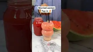 Watermelon milk for my married women wey sabi 🔥🥂 #aphrodiasiac #chefamors