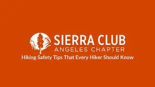 Hiking Safety Tips webinar