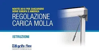 Regolazione carica molla