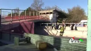Crolla il ponte in A14: due morti e tre feriti