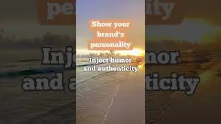 Tap into the Power of Authenticity: Showcasing Your Brand's Personality #instagram #marketing