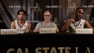 Cal State LA Postgame Press Conference | 2024 NCAA West Region Quarterfinal