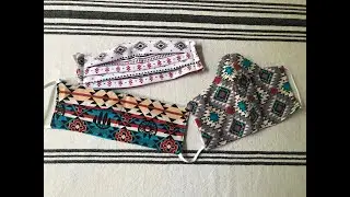 Etsy Handmade Face Masks Unboxing I Native Print Fabrics