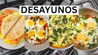 A Week of Breakfasts Using Eggs