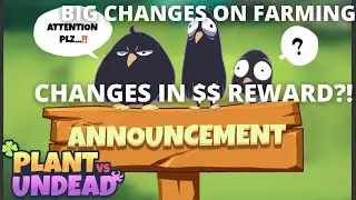 BIG PVU FARMING UPDATE! Changes in Profit | Plant vs Undead News