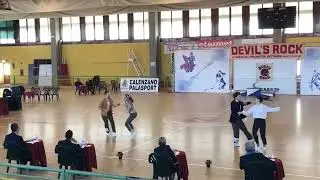 Gara a Calenzano 2019 - semifinale Simone e Tania / Lorenzo e Laura 