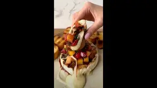 Grilled Brie with Stonefruit