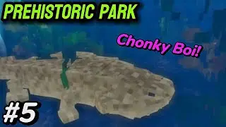 Koolasuchus!!🦎 Minecraft Prehistoric Park #5 ( Prehistoric Nature )