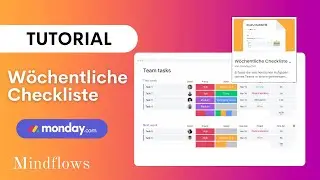 Monday.com Tutorial | Wöchentlich Checkliste