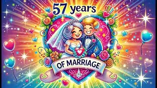 💙 Happy 57th Wedding Anniversary &ndash; Azurite Love Celebration 💙