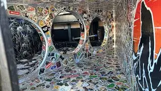 Huge Truck Blowthrough Build (Part 10):  Sticker Bomb!