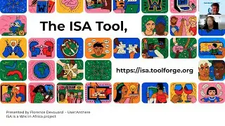 ISA SDC Tool training by Florence Devouard