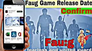 Faug Game Release Date || Faug trailer