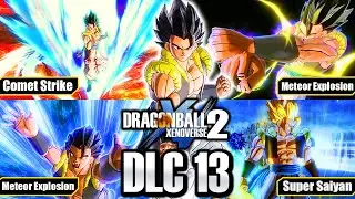 *NEW* DLC PACK 13 BASE GOGETA TRANSFORMS + NEW SKILLS! Dragon Ball Xenoverse 2 Free Update (DLC 13)