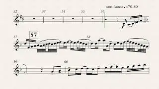 Hero - solo for Eb Tenor Horn and brass band by Fendall Hill