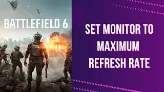 How to Set Monitor to Maximum Refresh Rate Hertz to Get Max FPS