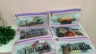 ORGANIZADORES COM SUBLIMAÇÃO EM PLÁSTICO