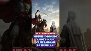 UBAY BIN KHALAF MUSUH SOMBONG YANG BINASA OLEH TANGAN RASULULLAH #sahabatnabi #alifnuriman